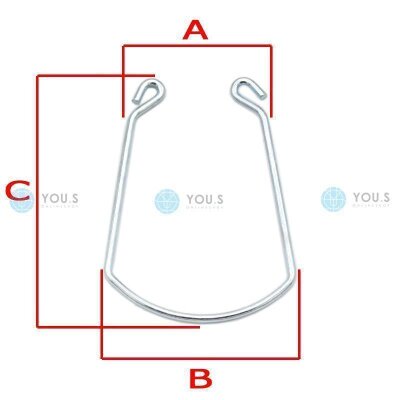 1 x YOU.S Original Sicherungsclip Turboschlauch für RENAULT 1.5 dCi - 7701071151