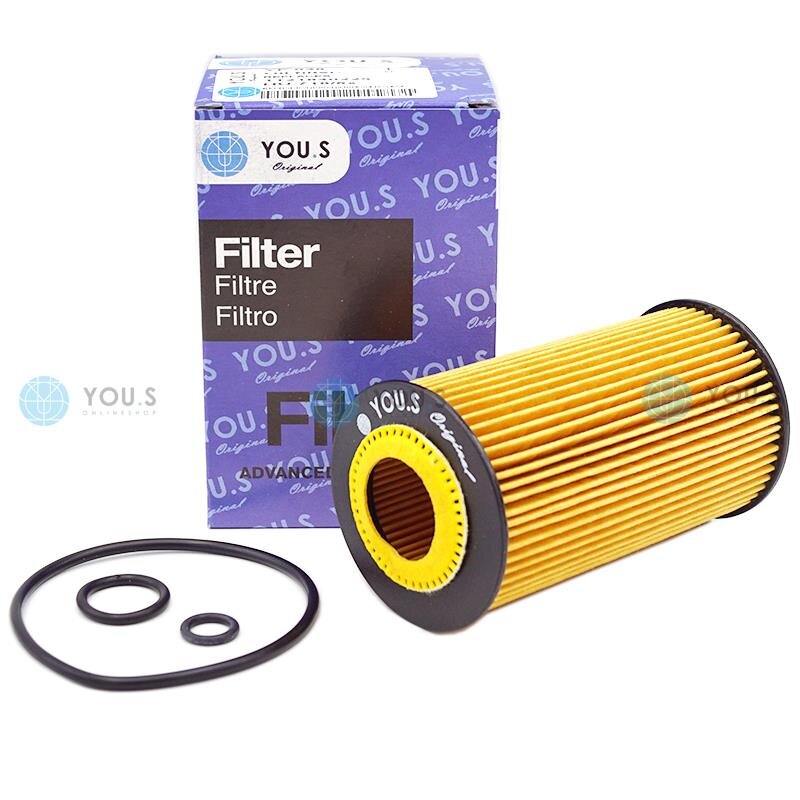 YOU.S Original Ölfilter kompatibel mit CHRYSLER / MERCEDES - 0001802609