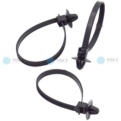 40 x YOU.S Kabelbinder Clips kompatibel mit AUDI...