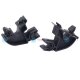 4 x YOU.S Original Halter Motorhaubenstab Befestigung Clips für Opel / Vauxhall