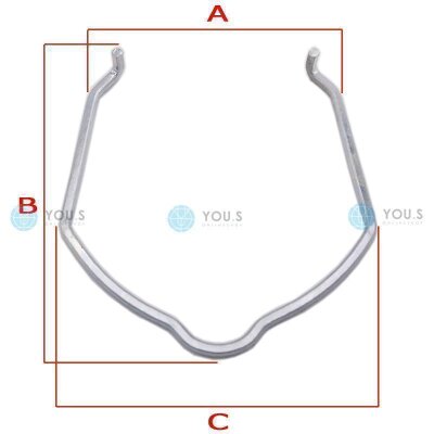 4 x YOU.S Sicherung Klammern Turboschlauch für AUDI SKODA SEAT VW - 1J0145769G