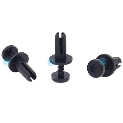 20 x YOU.S Original Motorraum Spreitzniet Torx Befestigungsclips kompatibel mit Renault kompatibel mit VW