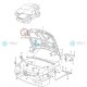 40 x YOU.S Original Motorhaube Dichtung Schutz Zierleisten Clip kompatibel mit VW