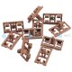 10 x YOU.S Original Türverkleidung Zierleiste Befestigungsclip Clip kompatibel mit BMW X5 (E53)