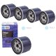 5x YOU.S Ölfilter kompatibel mit DACIA HONDA NISSAN OPEL RENAULT SMART SSANGYONG SUZUKI