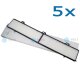 5x YOU.S Innenraumfilter Pollenfilter kompatibel mit BMW 1er (E8_) 3er (E9_) i d xDrive xi xd