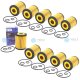 10x YOU.S Ölfilter kompatibel mit BMW 1er (E8_) 3er (E46) (E9_) 5er (E60) X1 X3 (E8_) Z4 (E85)