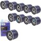 10x YOU.S Ölfilter kompatibel mit DACIA HONDA NISSAN OPEL RENAULT SMART SSANGYONG SUZUKI