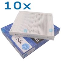 10x YOU.S Innenraumfilter Pollenfilter kompatibel mit...
