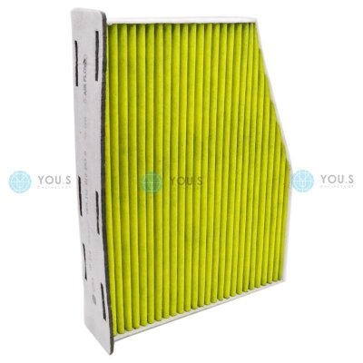 10x YOU.S Aktivkohlefilter Antibakteriell kompatibel mit AUDI SEAT SKODA VW TDI TSI FSI TFSI GTI