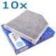 10x YOU.S Innenraumfilter Pollenfilter kompatibel mit AUDI PORSCHE TFSI TDI FSI S RS GTS Turbo