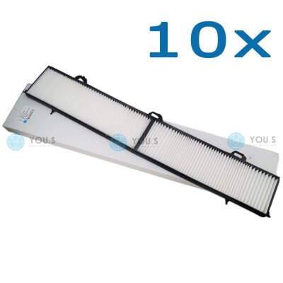 10x YOU.S Innenraumfilter Pollenfilter kompatibel mit BMW...