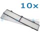 10x YOU.S Innenraumfilter Pollenfilter kompatibel mit BMW 1er (E8_) 3er (E9_) i d xDrive xi xd