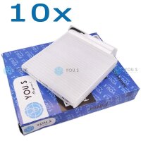 10x YOU.S Innenraumfilter Pollenfilter kompatibel mit...