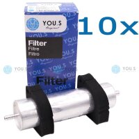10x YOU.S Kraftstofffilter Dieselfilter kompatibel mit...