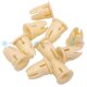 30 x YOU.S Original Druckknopf Tüllen Zierleisten kompatibel mit MERCEDES-BENZ - 0019887681