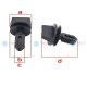 20 x YOU.S Original Befestigung Clips Armaturenbrett kompatibel mit BMW - 51711916197