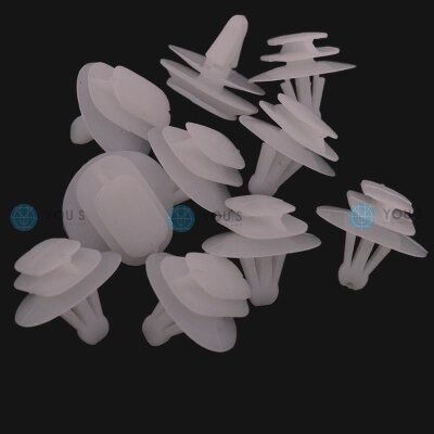 10 x YOU.S Original Befestigung Clips Schwellerleiste kompatibel mit RENAULT VOLVO - 7701047661