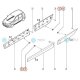 40 x YOU.S Original Befestigung Clips Schwellerleiste kompatibel mit RENAULT VOLVO - 7701047661