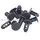 20 x YOU.S Original Innerverkleidung Befestigung Clips in dunkelgrau / anthrazit kompatibel mit Fiat Ducato