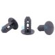 50 x YOU.S Original Innerverkleidung Befestigung Clips in dunkelgrau / anthrazit kompatibel mit Fiat Ducato