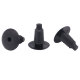 40 x YOU.S Original Universal Befestigung Clips Schwarz kompatibel mit Opel kompatibel mit Seat kompatibel mit Skoda kompatibel mit VW