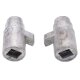 2 x YOU.S Original Armlehne Reparatur Buchse Hülse kompatibel mit VW Multivan V / Transporter V