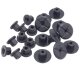 20er SET YOU.S Original Kunststoffmutter Muttern Befestigung Clips kompatibel mit BMW