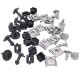 20er Set YOU.S Original Unterboden Motorschutz Befestigung Clips kompatibel mit Audi A4 / Avant B5 B6 B7 B8