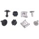 40er Set YOU.S Original Unterboden Motorschutz Befestigung Clips kompatibel mit Audi A4 / Avant B5 B6 B7 B8