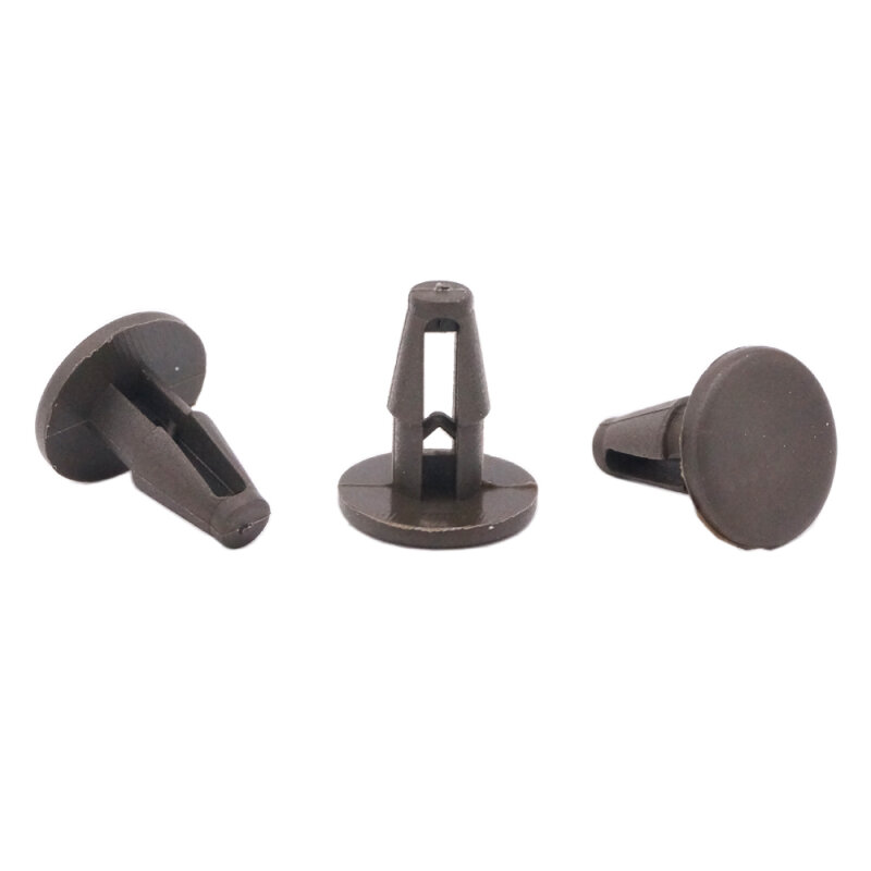 50 x YOU.S Original Universal Innenverkleidung Befestigung Clips in Dunkelbraun kompatibel mit Honda kompatibel mit Mitsubishi kompatibel mit Nissan kompatibel mit Toyota