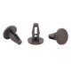 50 x YOU.S Original Universal Innenverkleidung Befestigung Clips in Dunkelbraun kompatibel mit Honda kompatibel mit Mitsubishi kompatibel mit Nissan kompatibel mit Toyota