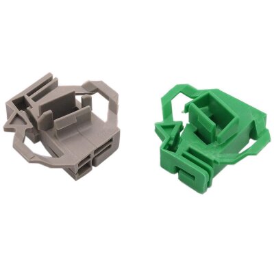 2 x YOU.S Original Fensterheber Reparatur Gleitstück Vorne Rechts kompatibel mit Seat kompatibel mit Skoda kompatibel mit VW