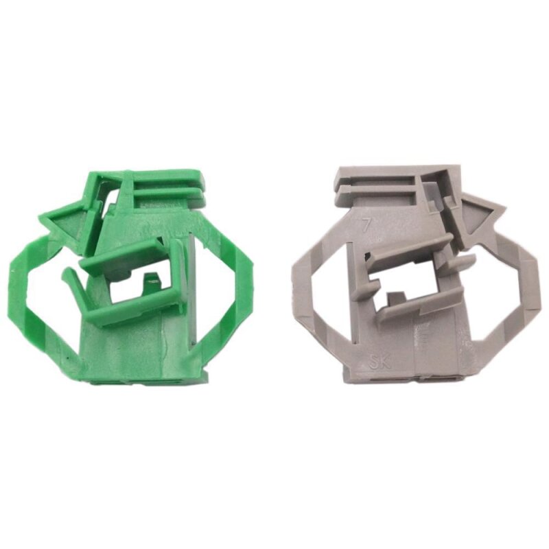 2 x YOU.S Original Fensterheber Reparatur Gleitstück Vorne Links kompatibel mit Seat kompatibel mit Skoda kompatibel mit VW