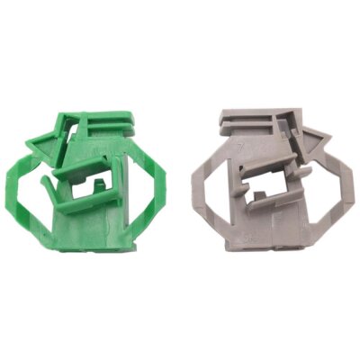 2 x YOU.S Original Fensterheber Reparatur Gleitstück Vorne Links kompatibel mit Seat kompatibel mit Skoda kompatibel mit VW