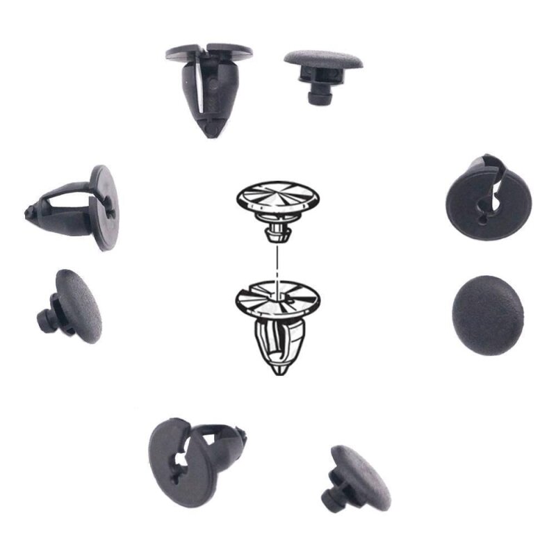 40 x YOU.S Original Innenverkleidung Befestigung Clips kompatibel mit Renault kompatibel mit Opel
