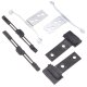 6-teiliges YOU.S Original Schiebedach Reparaturset Metallklammer Clip kompatibel mit BMW 3er (E46)
