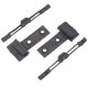 4-tlg. YOU.S Original Reparaturset Schiebedach Metallklammer Clip kompatibel mit BMW 3er (E46)