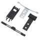 4-tlg. YOU.S Original Schiebedach Reparaturset Clip Gleitsück Metallklammer kompatibel mit BMW 3er (E46)