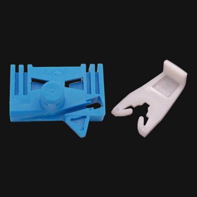 YOU.S Original Fensterheber Reparatur Gleitstück + Clip Vorne Links kompatibel mit Renault