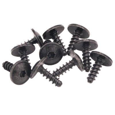 50 x YOU.S Original Karosserie Metall Schrauben 5 x 16 mm kompatibel mit VAG - N10354601