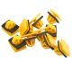100 x YOU.S Original Befestigung Clips Seitenschweller kompatibel mit Hyundai - 87758-3D000