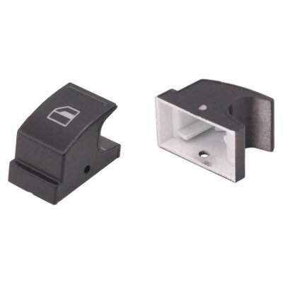 4 x YOU.S Original Fensterheber Schalter Taste ohne Elektronik Hinten Links / Rechts kompatibel mit Seat kompatibel mit VW