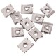 10 x YOU.S Original Metall Steckmuttern Stoßstange kompatibel mit RENAULT - 7703046049