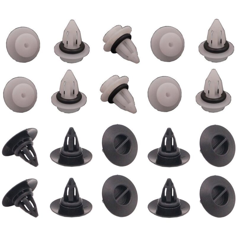 100 x YOU.S Original Radlauf Seitenschweller Befestigungsclip Clips kompatibel mit BMW X3 X5 X6 Mini