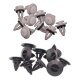 100 x YOU.S Original Radlauf Seitenschweller Befestigungsclip Clips kompatibel mit BMW X3 X5 X6 Mini