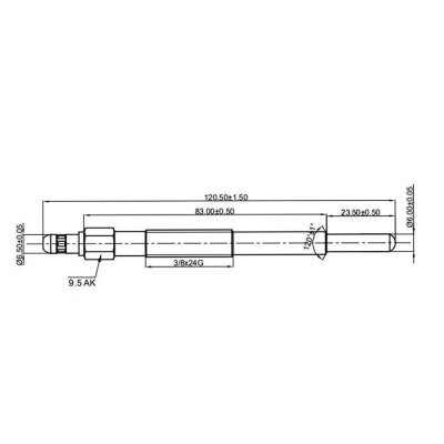 4 x YOU.S Original Glühkerze 12 V kompatibel mit CATERPILLAR CAT 3T9561