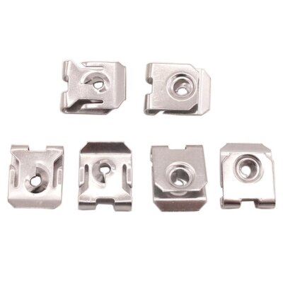 100 x YOU.S Original Karosserie Klemmmuttern Steckmuttern kompatibel mit FORD - 1069428