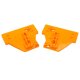 YOU.S Original Fensterheber Gleitbacken Hinten Links + Rechts kompatibel mit AUDI A4 (8E_)