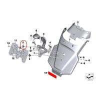10 x YOU.S Original Kennzeichen Einsteckmutter kompatibel mit BMW E10 E26 E36 kompatibel mit Rolls Royce